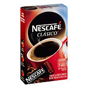 Nescafe Clasico Dark Roast Instant Coffee Packets Shop Coffee At H E B