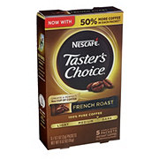 Nescafe Tasters Choice House Blend Light Medium Roast Instant Coffee Packets Shop Coffee At H E B