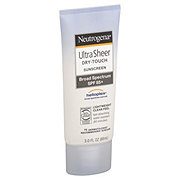 neutrogena ultra sheer spf 85