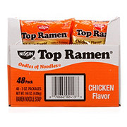 Nissin Top Ramen Chicken Flavor Ramen Noodle Soup 48 CT - Shop Soups ...