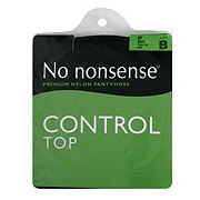 No Nonsense Control Top Pantyhose, Off Black Size B - Shop Clothes & Shoes  at H-E-B