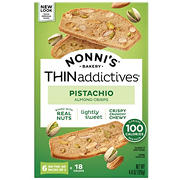 Nonni's Thin Addictives Pistachio Almond Crisps