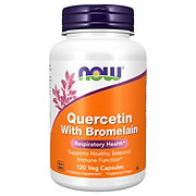 NOW Quercetin with Bromelain Veg Capsules