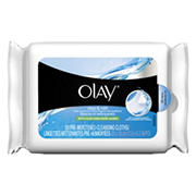 Olay Daily Facial Sensitive Cleansing Cloths W Aloe Extract