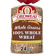 Oroweat Small Slice 100% Whole Wheat Bread - Shop Bread at H-E-B