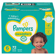 pampers swaddlers diapers size 7 44 count