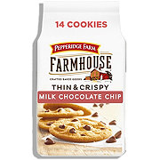 Pepperidge Farm Farmhouse Thin & Crispy Milk Chocolate Chip Cookies ...