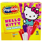 Popsicle Hello Kitty Fun Bunch Ice Pops - Shop Ice Cream at H-E-B