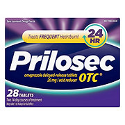 Prilosec Otc Delayed Release Acid Reducer Tablets Shop Medicines Treatments At H E B