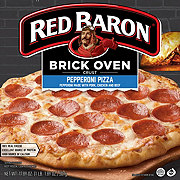 Red Baron Brick Oven Crust Pizza, Pepperoni - Shop Multi Serve at HEB