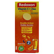 Redoxon Vitamin C Orange Flavored Effervescent Tablets Shop Vitamins A Z At H E B