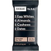 RxBar Protein Bar Chocolate Sea Salt RxBar Protein Bar Chocolate Sea Salt