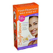 Sally Hansen Hair Remover Wax Strip Kit Shop Depilatories Wax