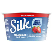 Silk Strawberry Almond Milk Yogurt Alternative