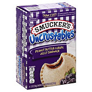 Smucker S Uncrustables Peanut Butter And Grape Jelly Sandwiches