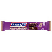snickers almond brownie