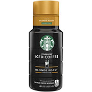 Starbucks Unsweetened Medium Roast Black Iced Coffee - Shop Coffee At H-E-B