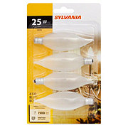 Sylvania B10 25-Watt Frosted Indoor/Outdoor Light Bulbs - Shop Home ...