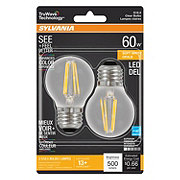 sylvania clear globe lights