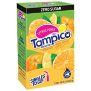 Tampico Zero Sugar Citrus Punch Singles To Go Drink Mix - Shop Mixes