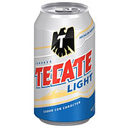 Tecate Light Beer 12 Oz Cans At H E B Tecate Light Beer 12 Oz Cans