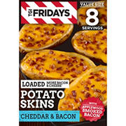 Tgi Fridays Cheddar Bacon Loaded Potato Skins Shop Appetizers At H E B