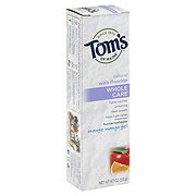 toms orange toothpaste