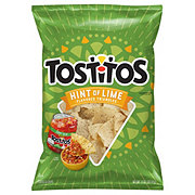 Tostitos Hint of Lime Tortilla Chips - Shop Snacks & Candy at H-E-B