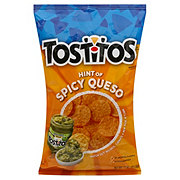 Tostitos Hint Of Spicy Queso Bite Size Tortilla Chips - Shop Snacks ...