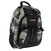 Carabiner Backpack, Grey Camo 