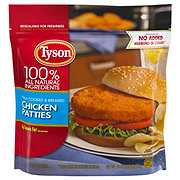 Tyson Fully Cooked Chicken Patties Shop Chicken At H E B