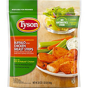 Tyson Fully Cooked Unbreaded Buffalo Chicken Breast Strips - Shop ...