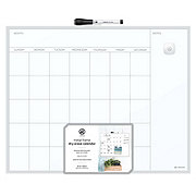 U Brands Metal Frame Magnetic Dry Erase Calendar Bulletin Metal Frame Magnetic Dry Erase Calendar