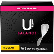 U Cleanwear Ultra Thin Regular Pads With Wings Shop Feminine Care At H E B