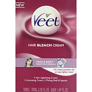Veet Sensitive Formula Hair Bleach Cream Kit Shop Veet Sensitive