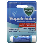 Vicks VapoInhaler Nasal Decongestant - Shop Medicines & Treatments at H-E-B