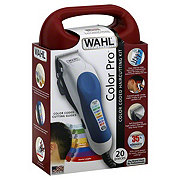 wahl color coded combo clipper kit 20 piece