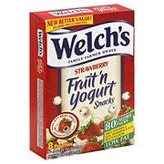 Welch S Strawberry Fruit N Yogurt Snacks Shop Fruit Snacks At H E B