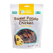 sweet potato wrapped with chicken dog treats