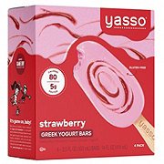 Yasso Strawberry Frozen Greek Yogurt Bars - Shop Ice Cream & Treats At ...