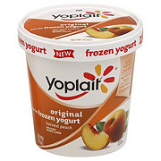 Yoplait Original Low Fat Harvest Peach Frozen Yogurt - Shop Frozen ...