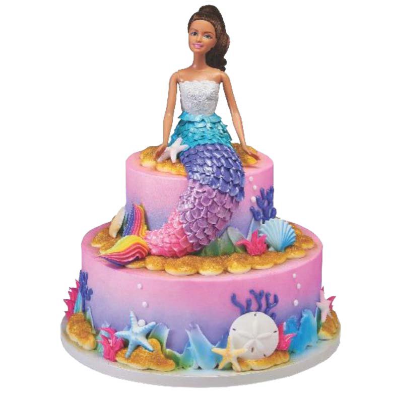 Mermaid Barbie Cake - CakeCentral.com