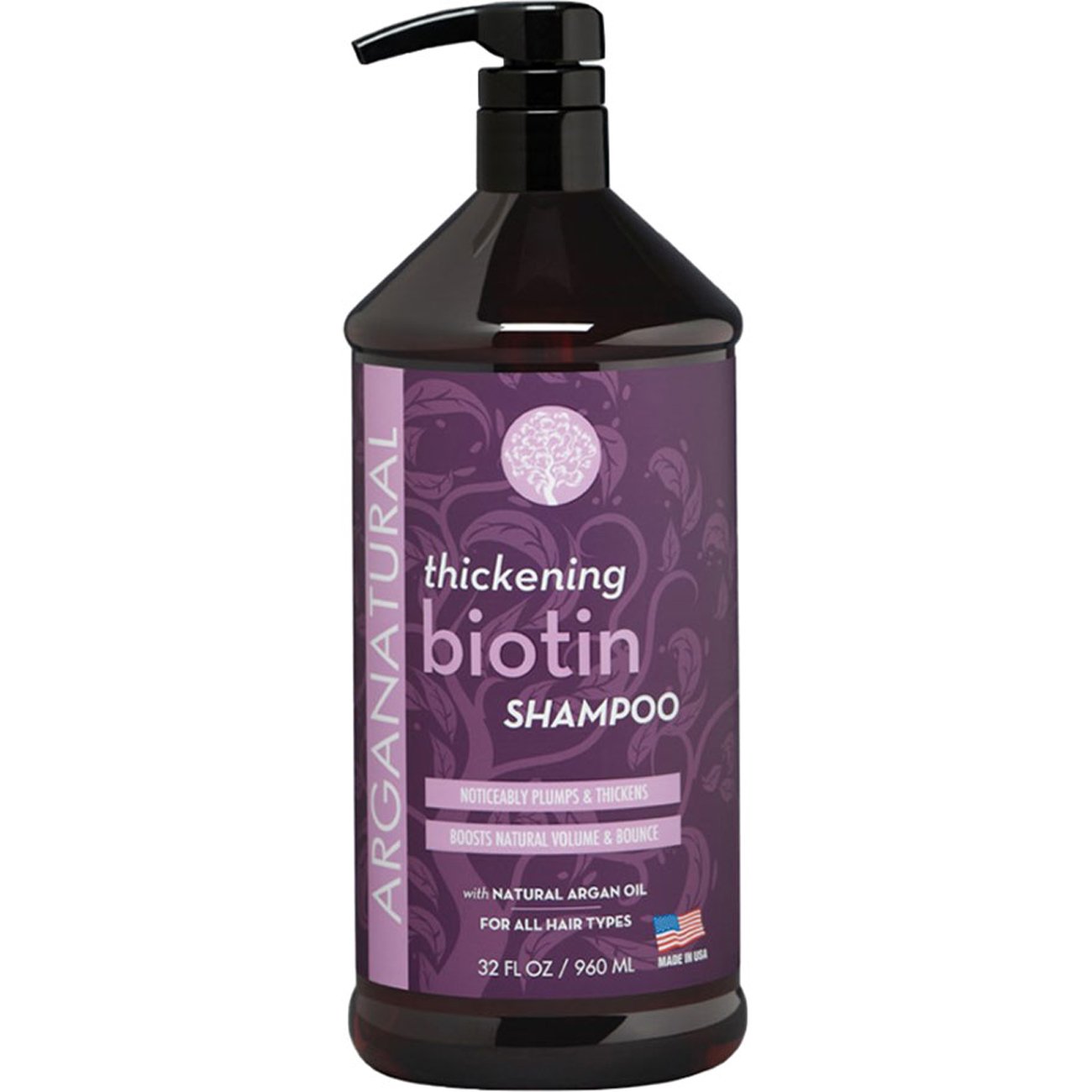 Above Nutritive Shampoo Mit Biotin – Volumen-Shampoo Für Dünnes Haar, Farbschonend, 11 Oz / 325 Ml