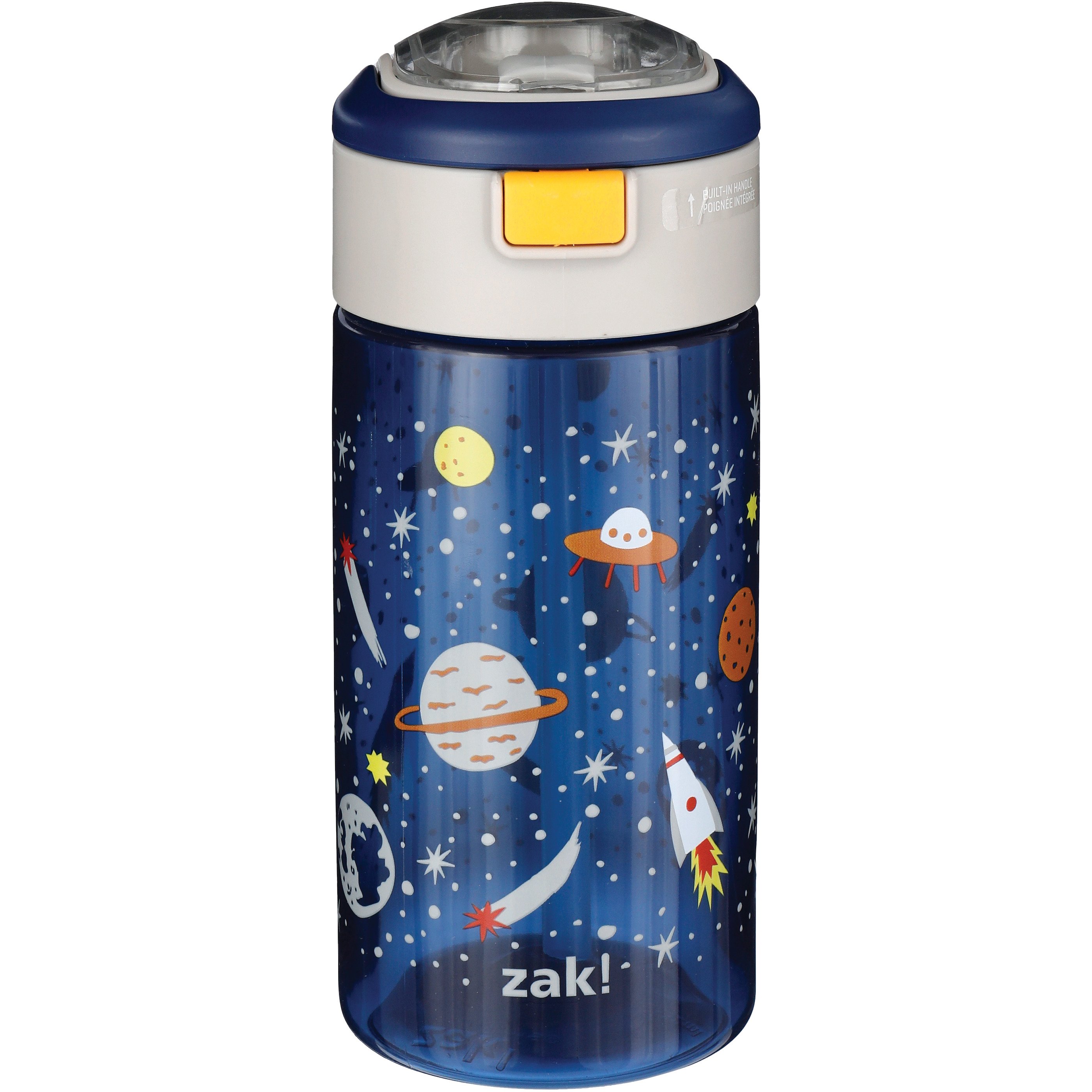 Zak Designs Genesis Versa Stainless Steel Water Bottle 2-pack with 2-in-1  Lid