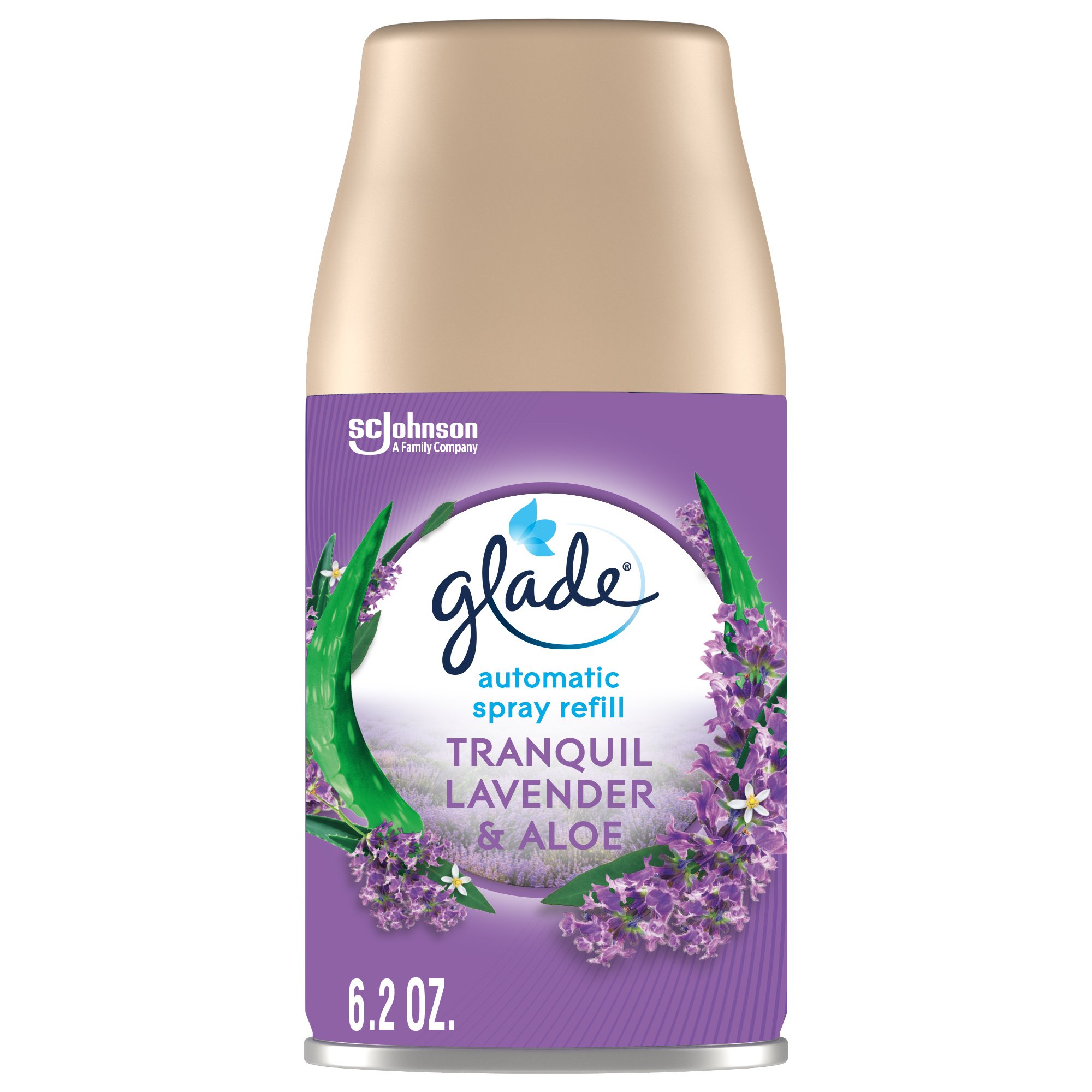 Glade Automatic Spray Refill - Tranquil Lavender & Aloe - Shop Air  Fresheners at H-E-B