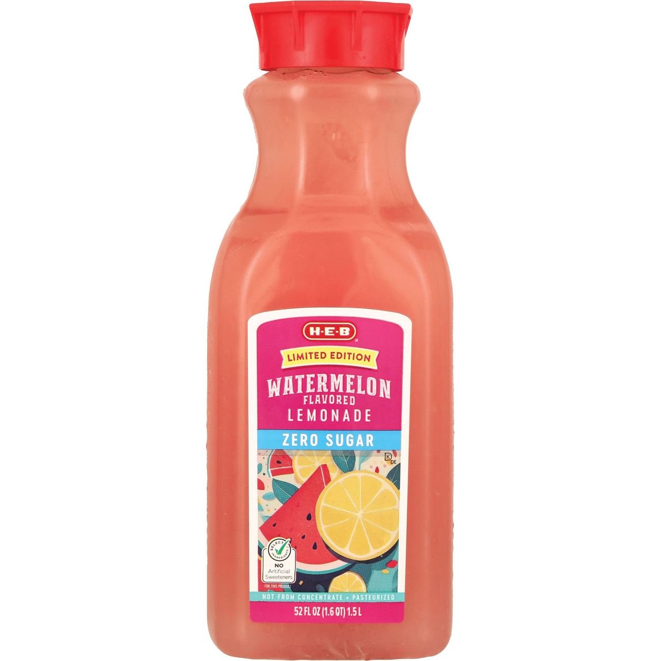 H-E-B Zero Sugar Watermelon Lemonade Shop Juice at H-E-B