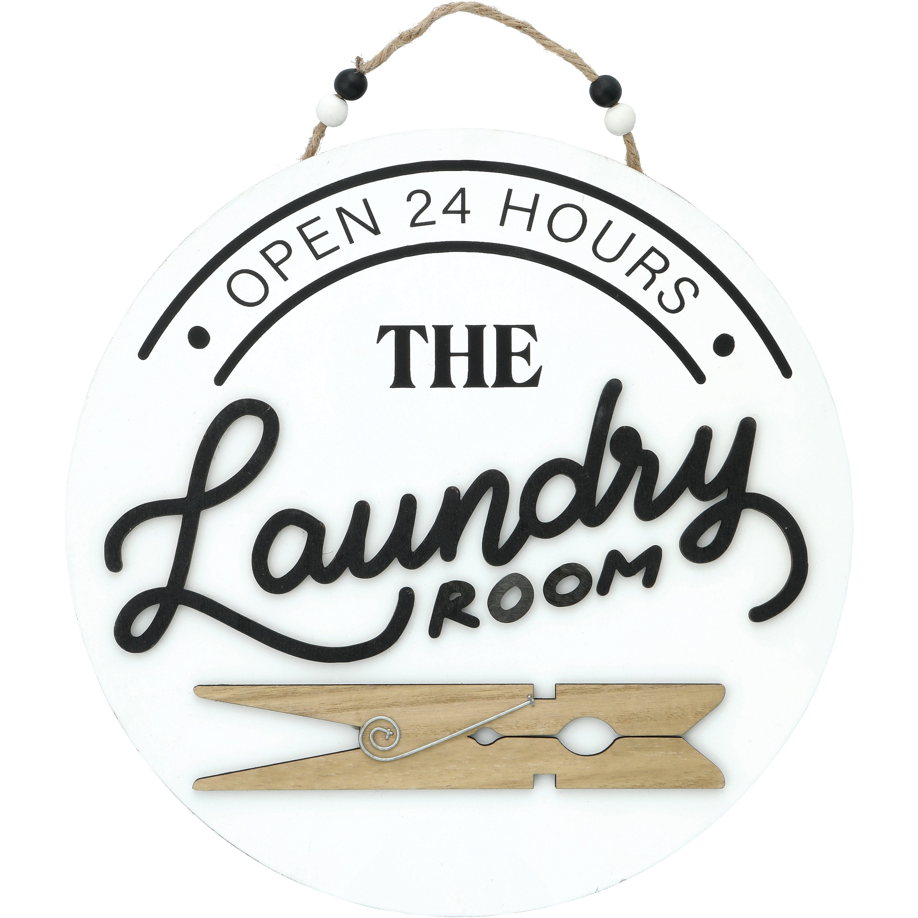 LAUNDRY ROOM サイン 24時間営業 USA Destination Holiday Open 24 Hours Laundry Room Wall Sign - Shop