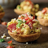 Mini Quiche Breakfast Tacos