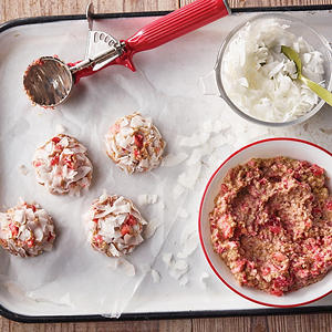 Strawberry Coconut Snack Bites