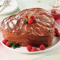 Chocolate Heart Cake